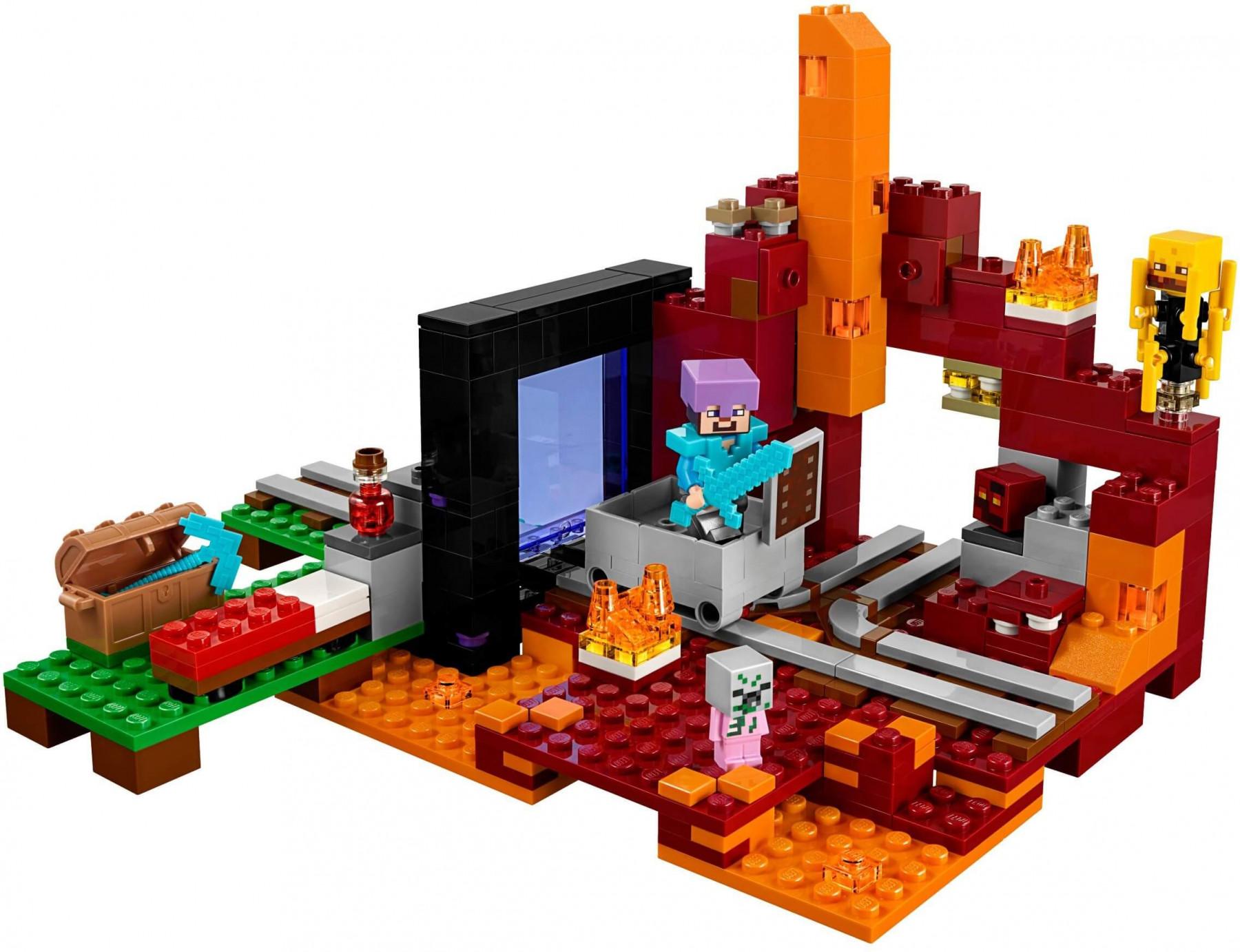 Đồ chơi lắp ráp Lego Minecraft 21143 - Cánh Cổng Địa Ngục