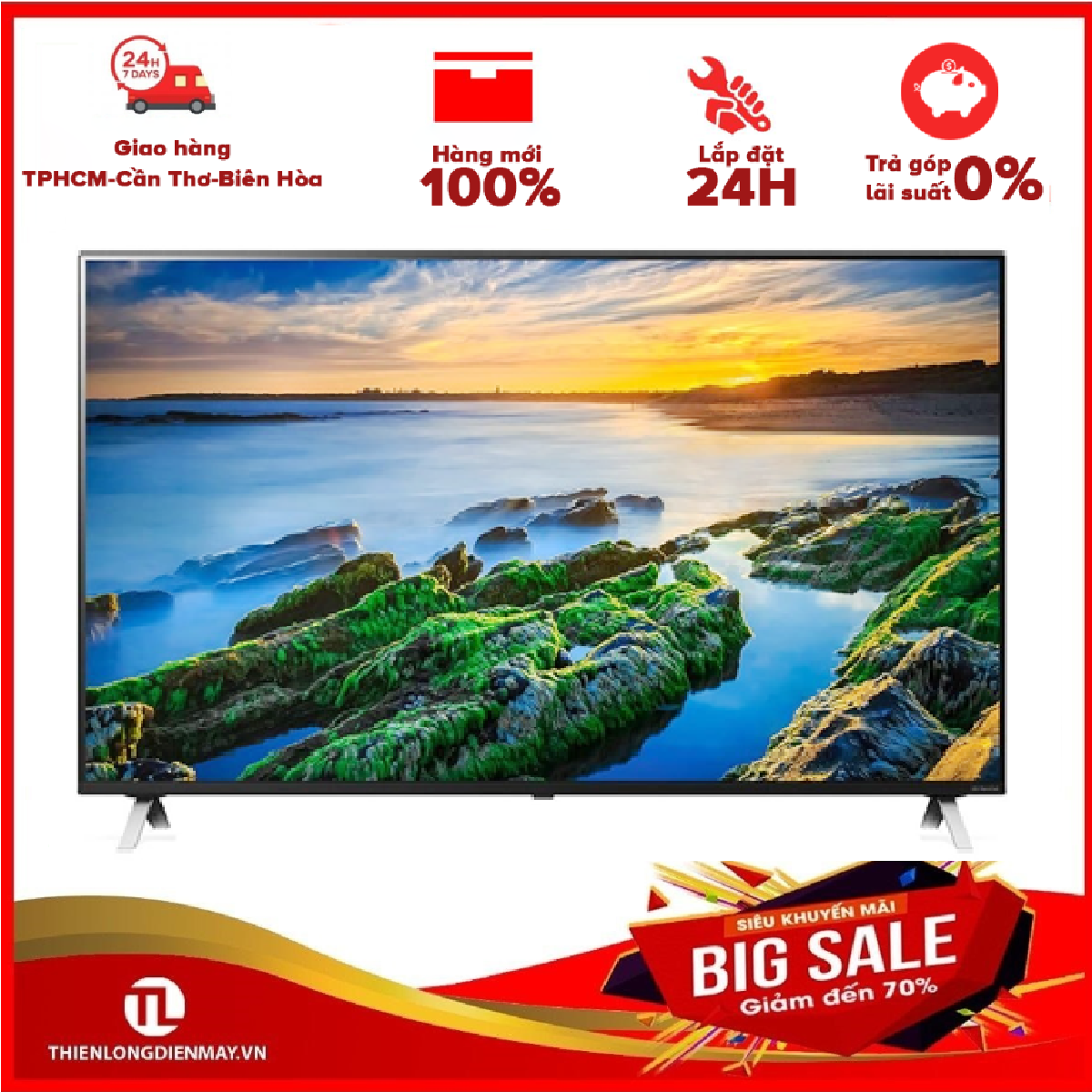 Smart Tivi Nanocell LG 4K 75 inch 75NANO85TNA