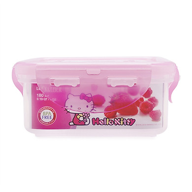 HỘP NHỰA HELLO KITTY LOCK&LOCK LKT816 180ML