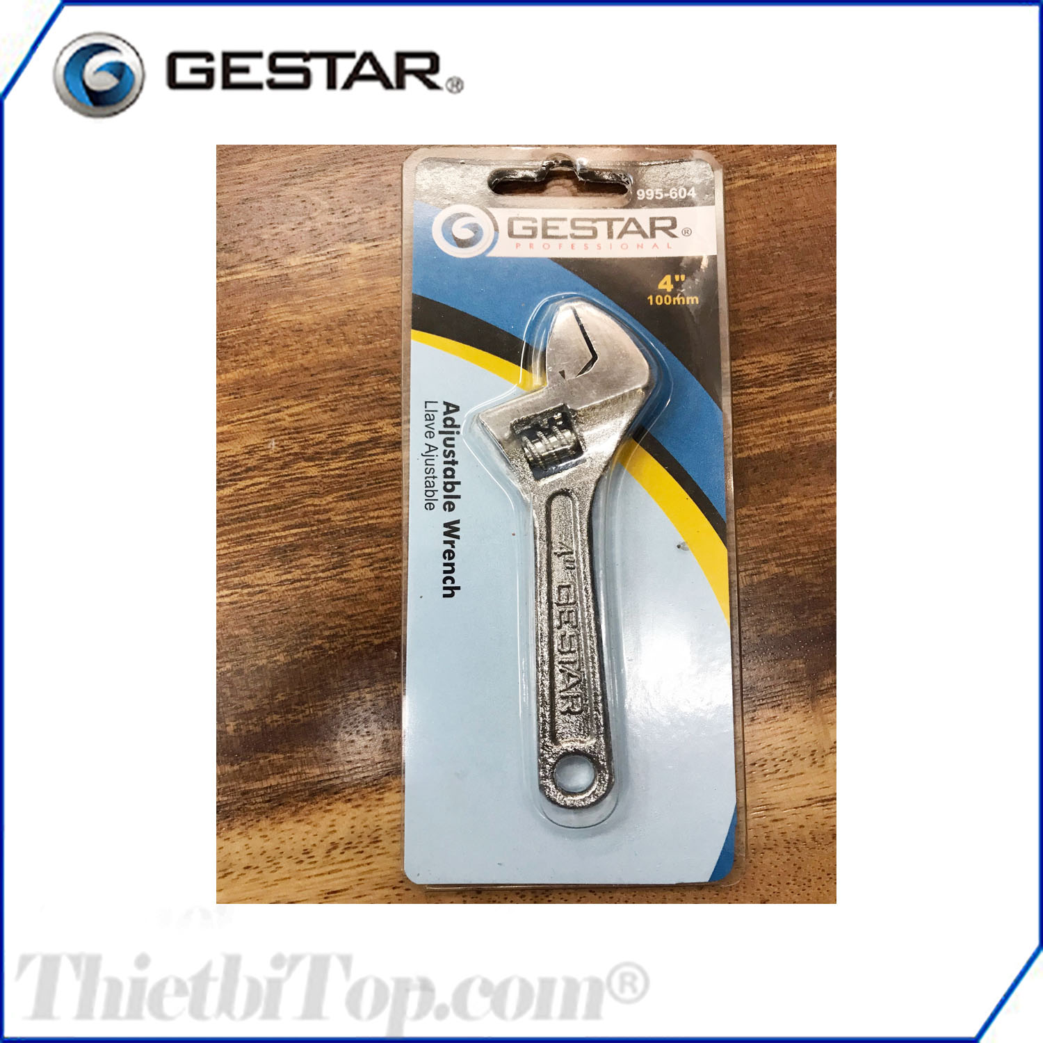 Mỏ lết GESTAR 995-604, 4"
