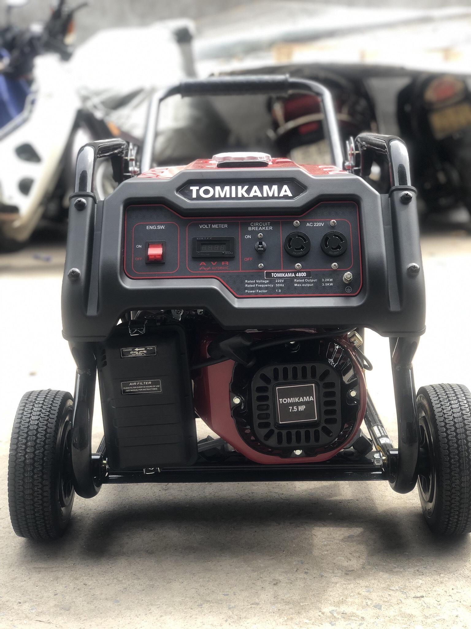 MÁY PHÁT ĐIỆN TOMIKAMA 4800/4800S