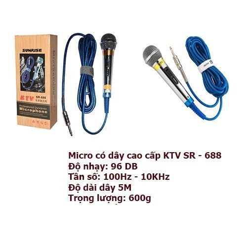 Micro có dây Sunrise SR-688