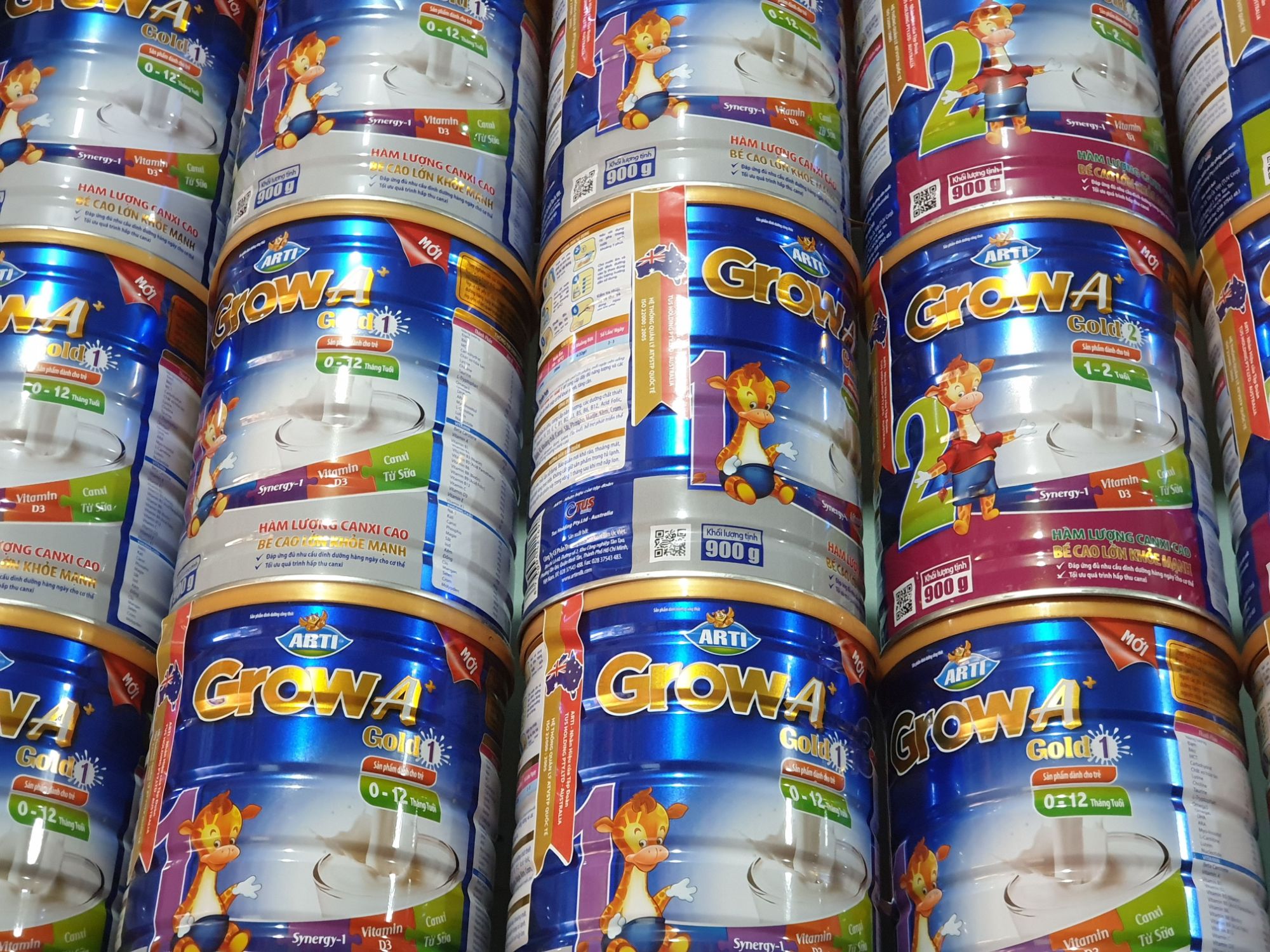 Sữa Arti Grow A+ Gold số 1 900G