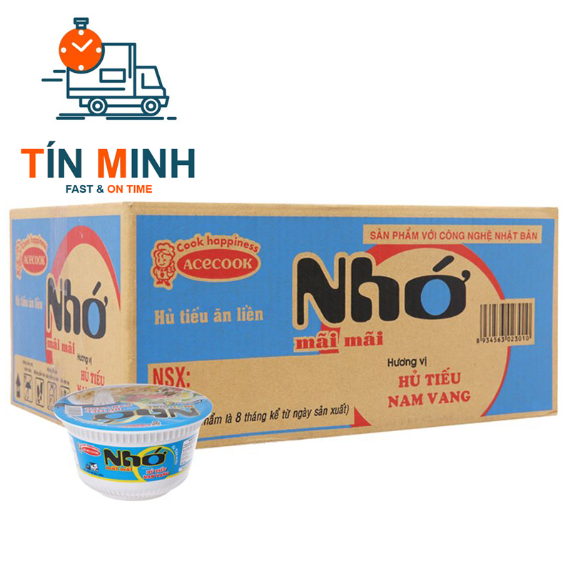 Hủ tiếu Nam Vang Nhớ Mãi 71g thùng 12 tô
