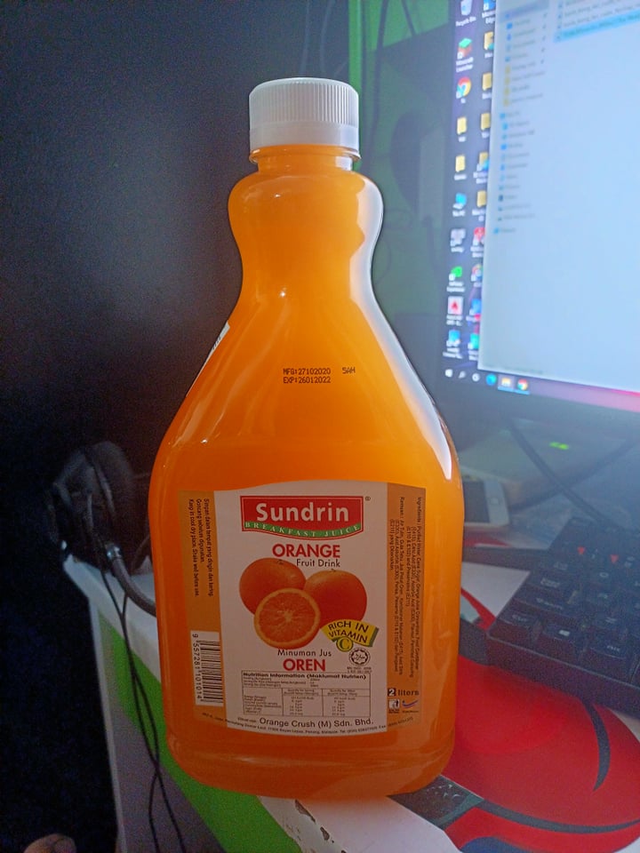 Nước Ép Sundrin cam 2L