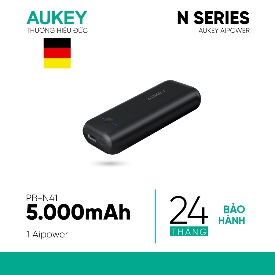 Pin sạc dự phòng Aukey PB-N41 5000 mAh