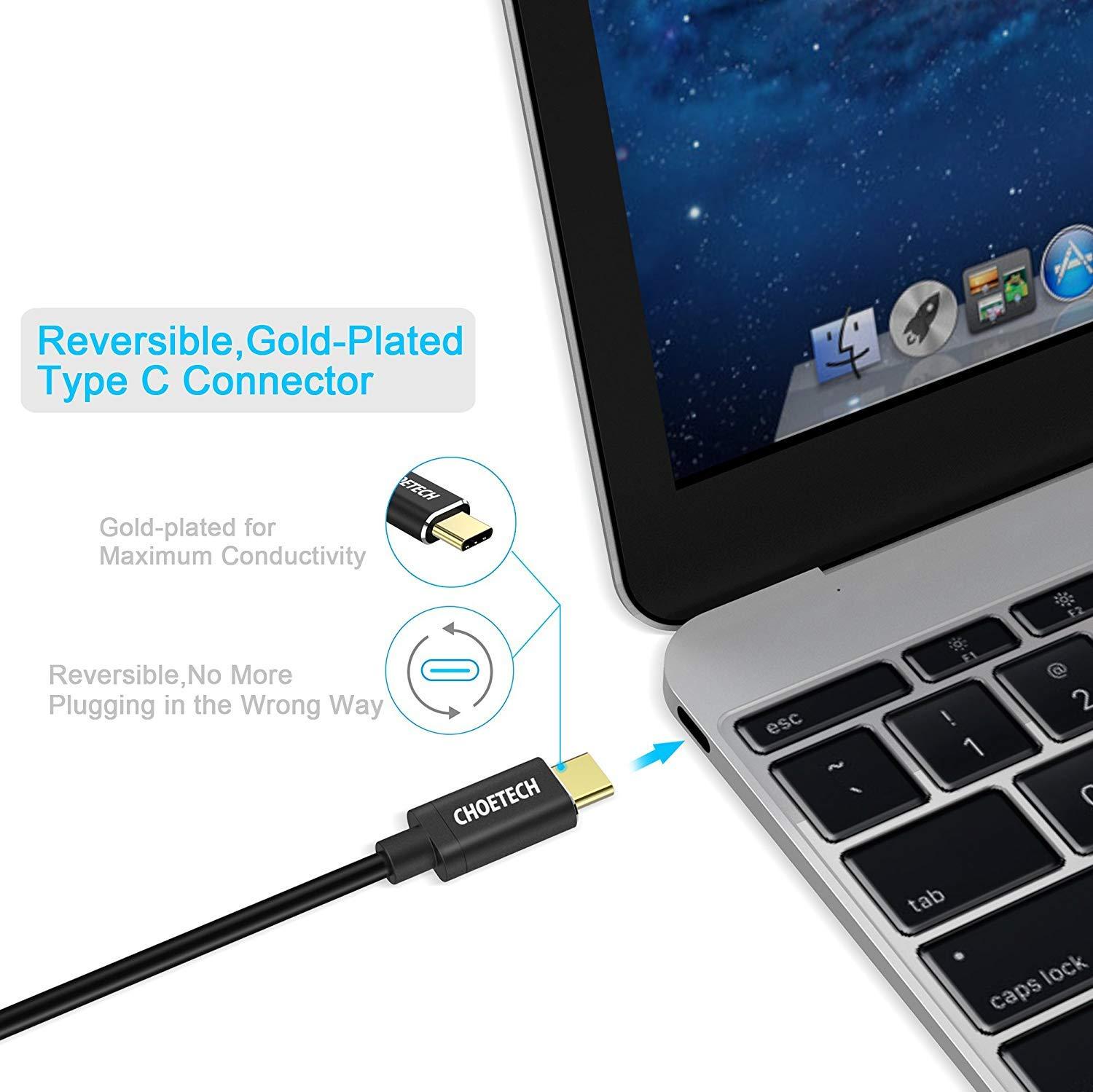 ADAPTER USB 3.1 TYPE-C RA CỔNG HDMI CHOETECH HUB-H06