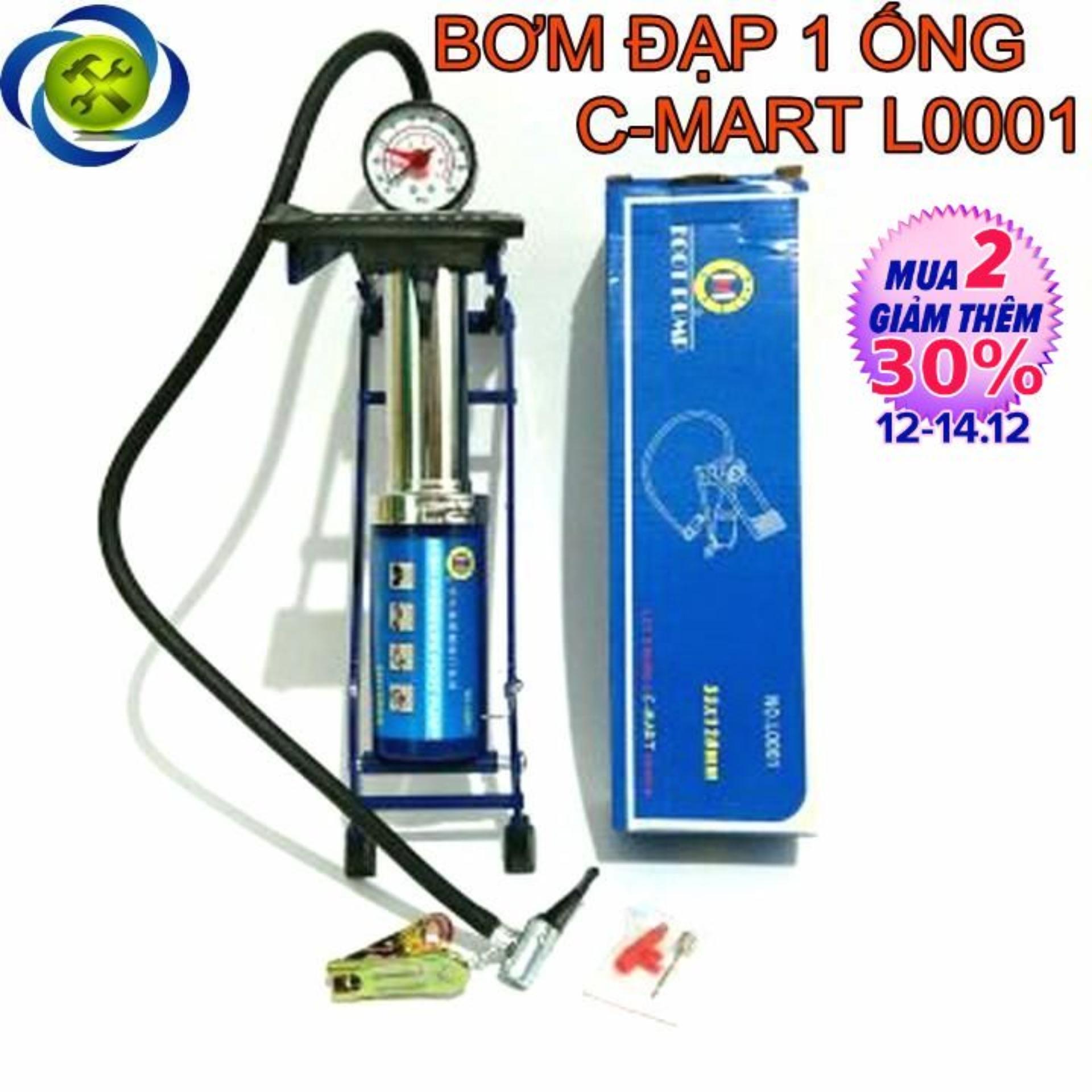 BỘ BƠM ĐẠP 1 ỐNG C-MART L0001