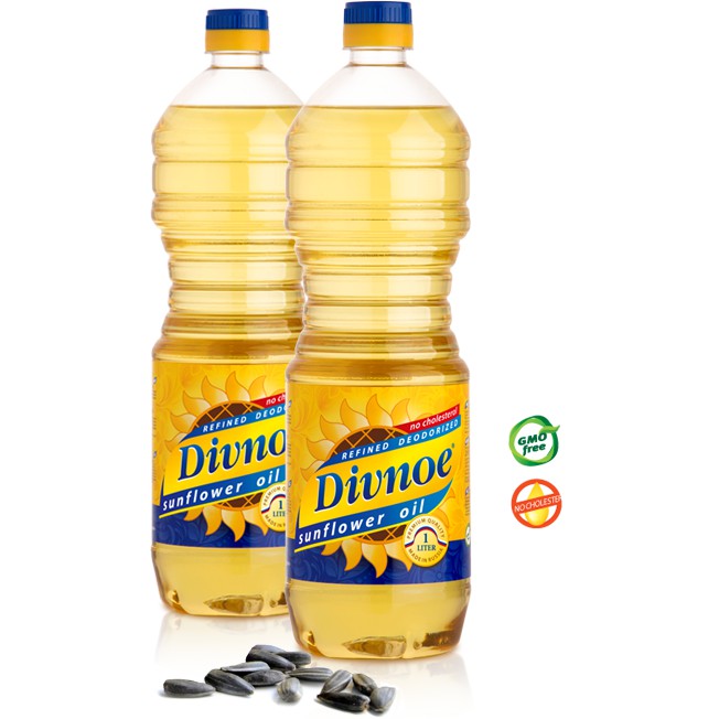 Dầu Hướng Dương Divnoe 1L