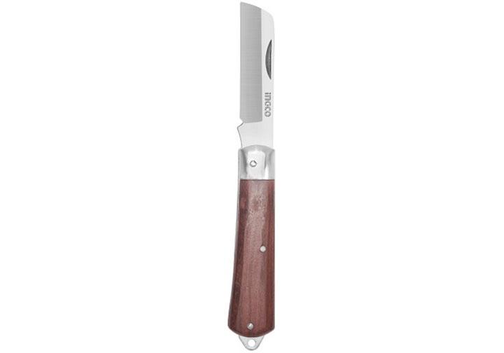 Dao tước dây điện lưỡi thẳng 210mm Ingco HPK02101