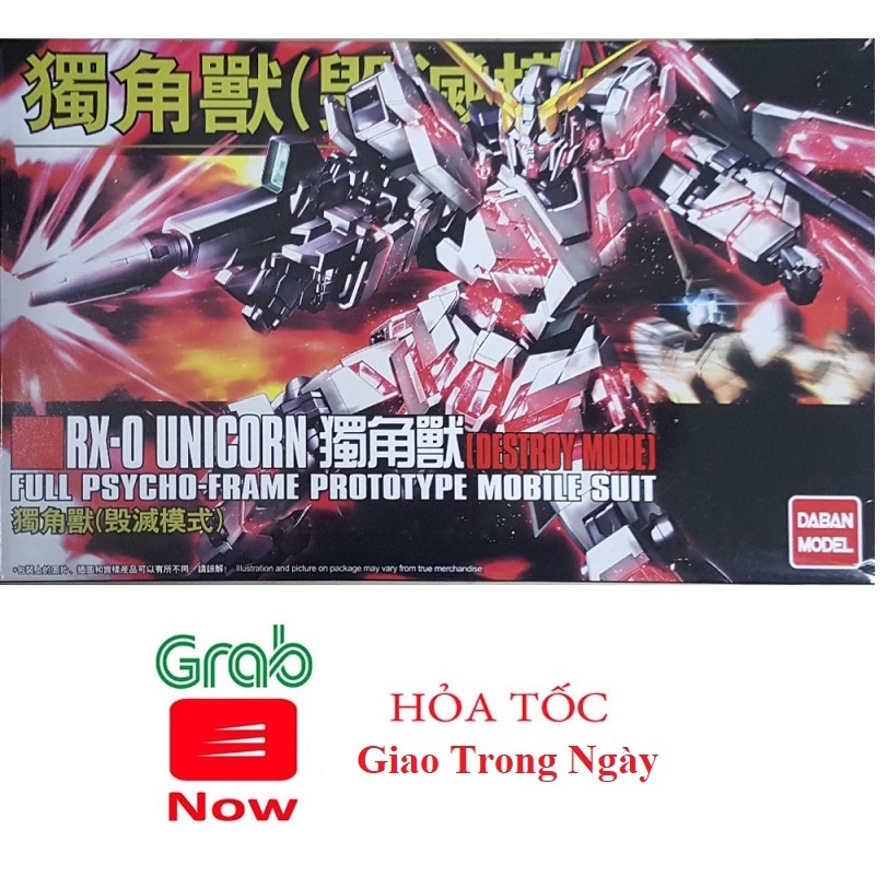 Mô Hình Gundam HG UC 178 Full Armor Unicorn Gundam Bandai Rx 0 Destroy