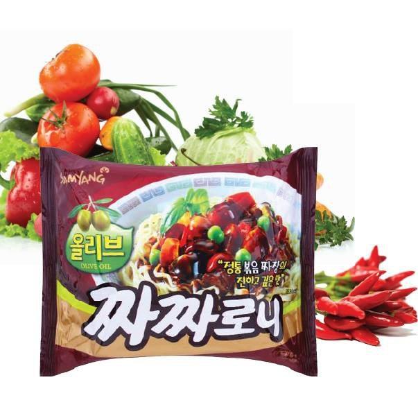 Mì trộn tương đen Samyang 140g combo 15 gói