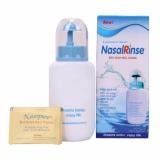 Bình rửa mũi Nasalrinse + 10 gói muối NasalRinse