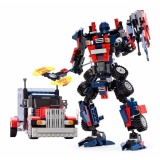 Bộ lego xếp hình Robot biến hình Transformers Optimus Prime 377 psc