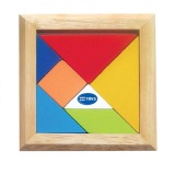 Bộ xếp đa giác bằng gỗ Winwintoys 67172
