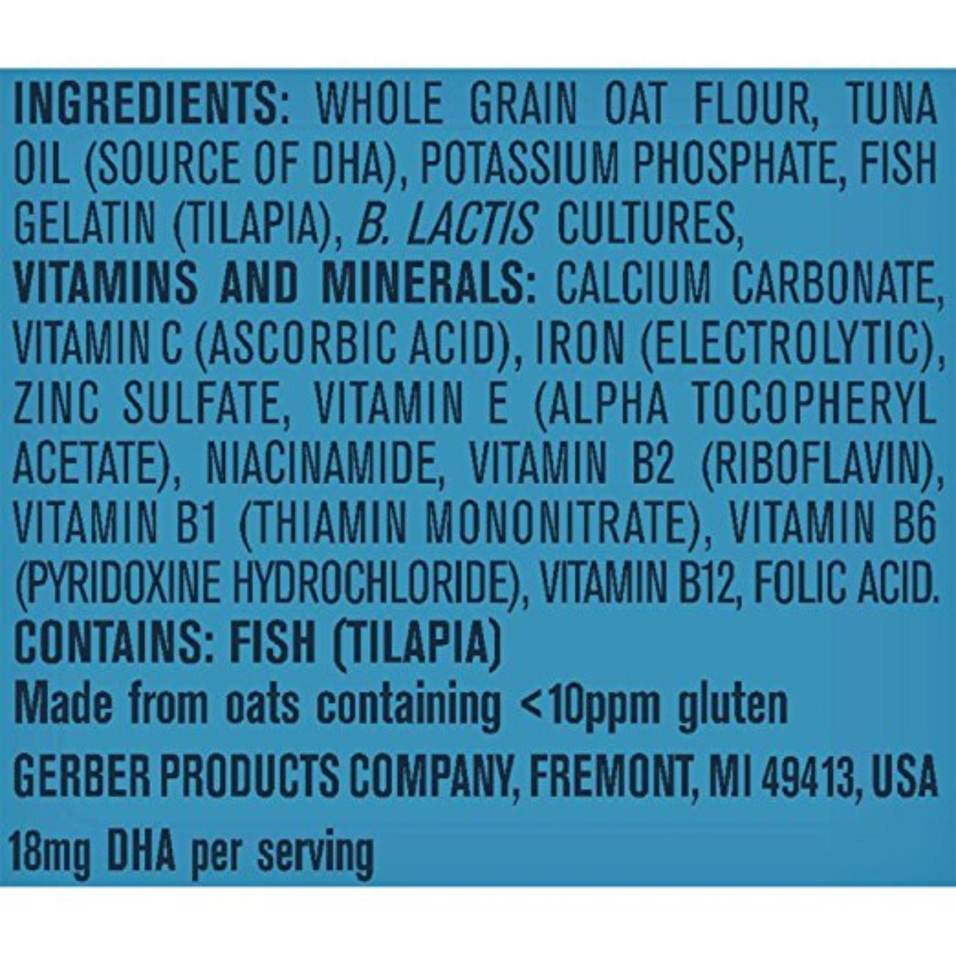 Bột ăn dặm Gerber DHA Probiotic - vị gạo, 227g