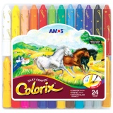 Bút màu trang trí 3 trong 1 Amos Colorix 24 màu ACX2