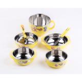 Chén tập ăn inox baby Terra SK1