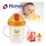 Cốc Ống Hút Richell RC41640 200ml