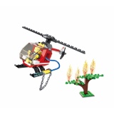 Đồ chơi lego xếp hình Wange máy bay cứu hỏa