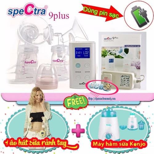 Máy hút sữa Spectra 9 plus hút đôi