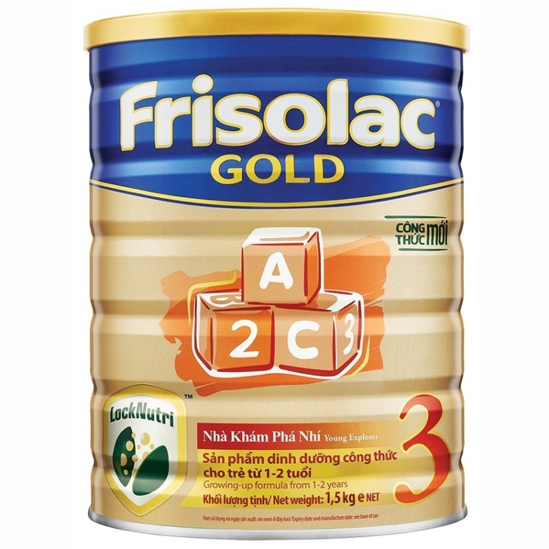 Sữa bột Frisolac Gold 3 1500g.