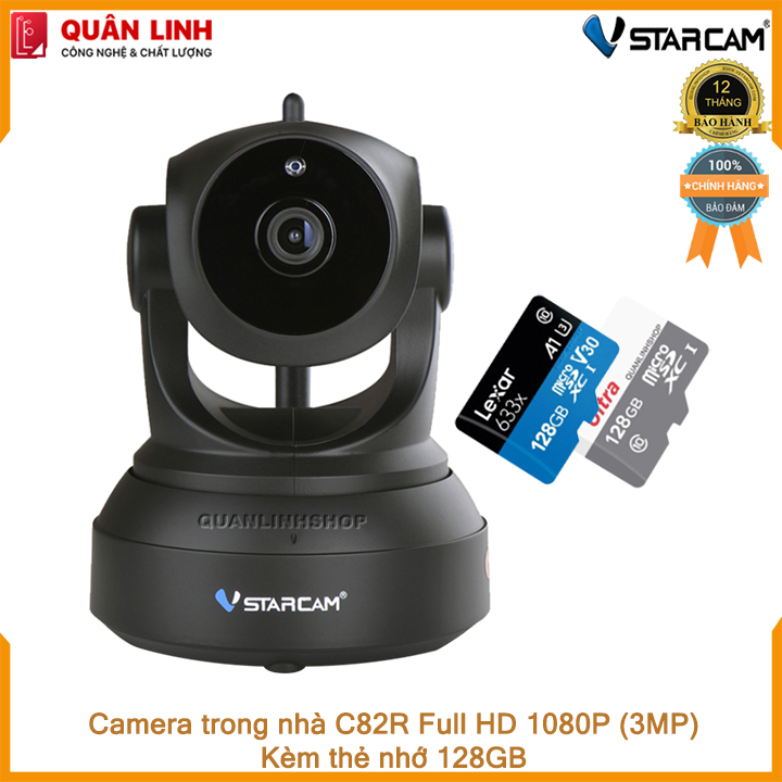 Camera wifi ip Vstarcam C82R Full HD 1080p 2MB