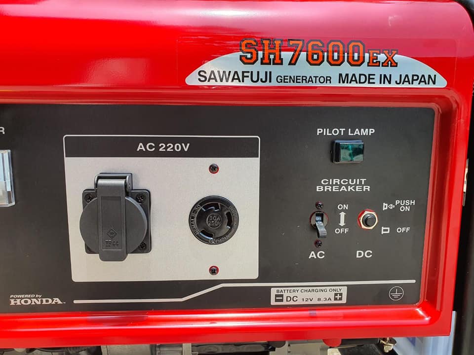 MÁY PHÁT ĐIỆN ELEMAX SH7600EX/SH7600EXS