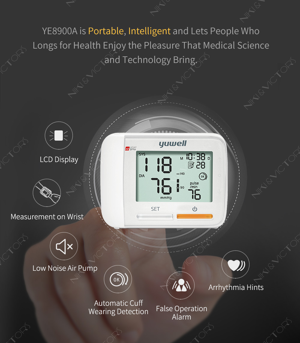 Máy Đo Huyết Áp Yuwell YE8900A