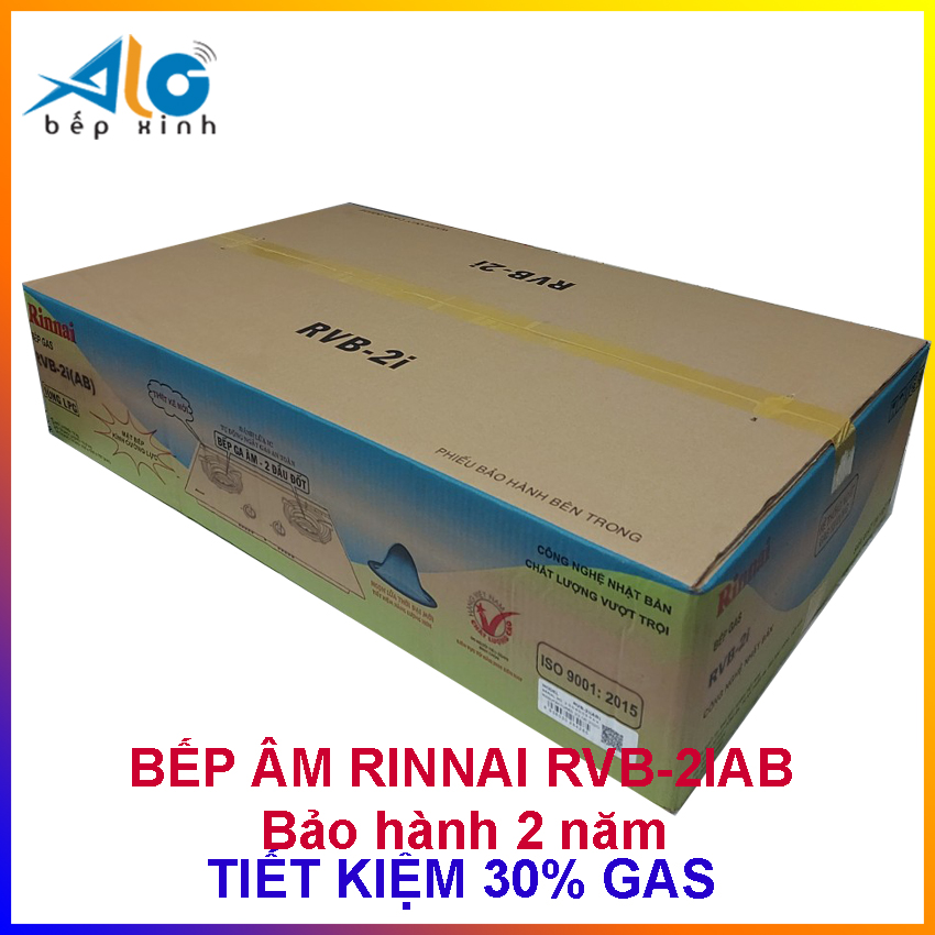 Bếp gas âm Rinnai RVB-2i