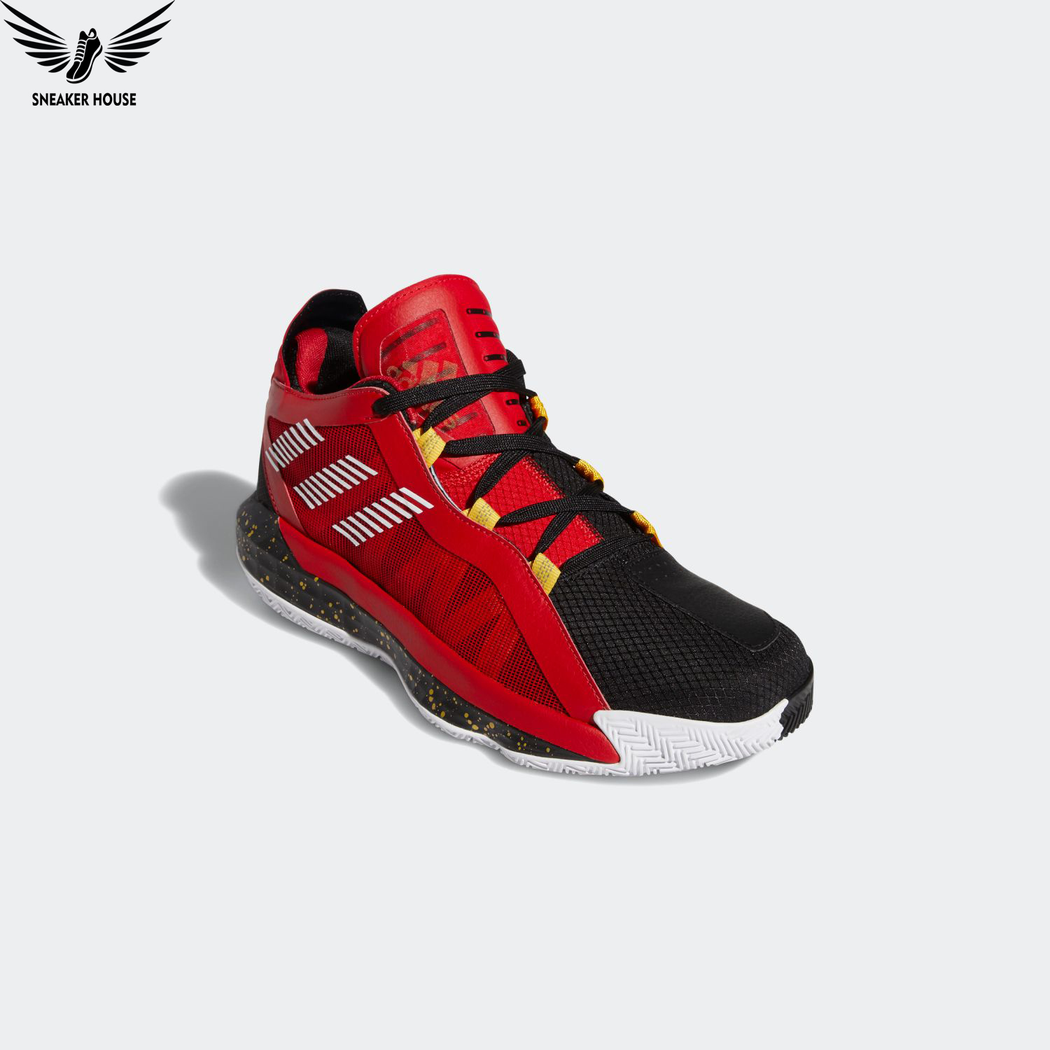 Giày bóng rổ Adidas Dame 6 scarlet gold metallic EH1994