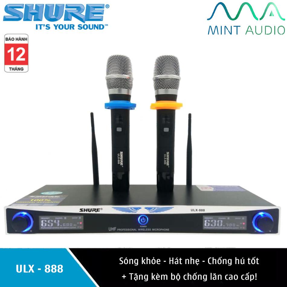 Bộ Micro karaoke không dây Shure ULX-888