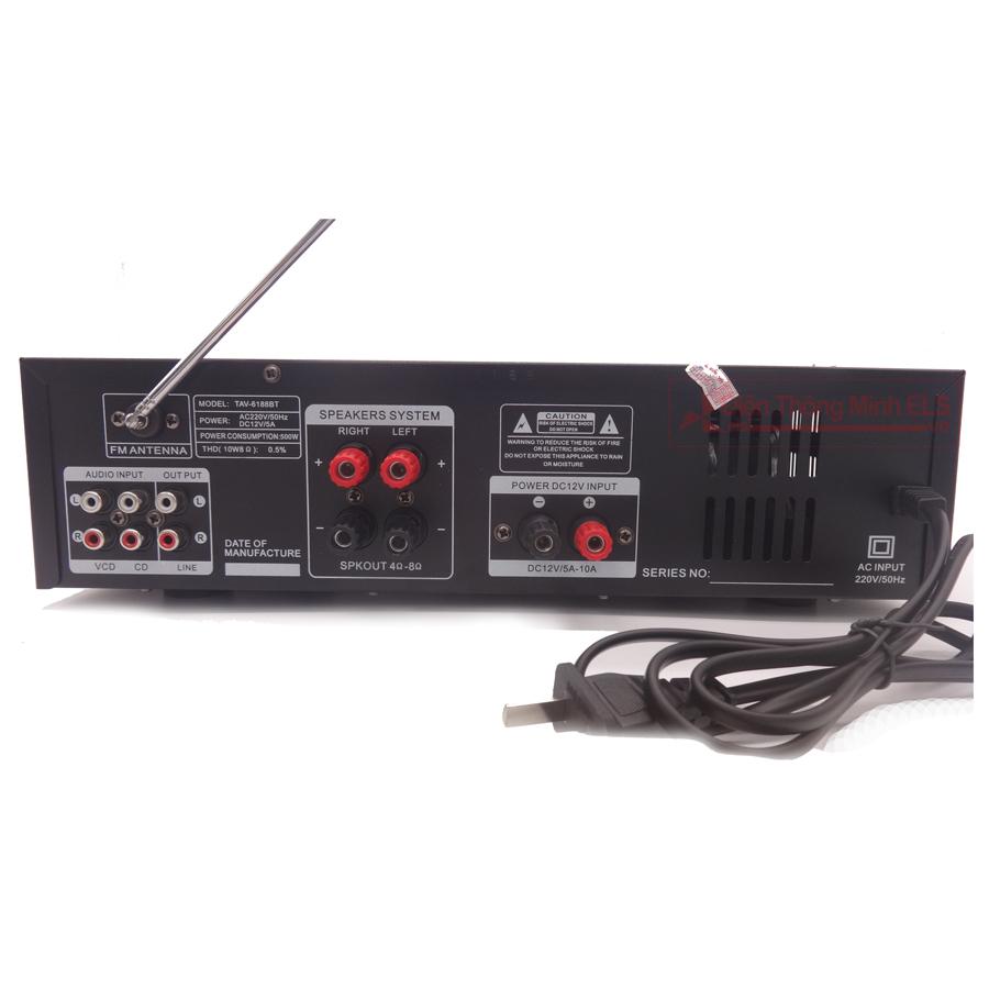 Amply Sunbuck 6188BT 12V 220V Bluetooth