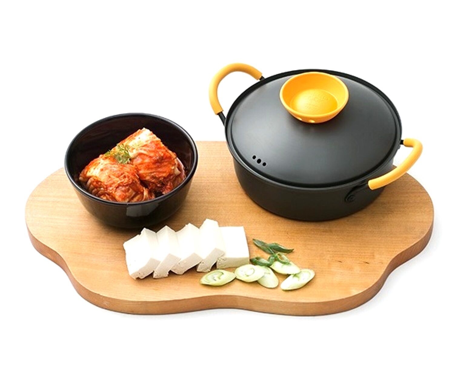Nồi Speed Cook Caserole Lock&Lock LCA3225B/Y 22cm