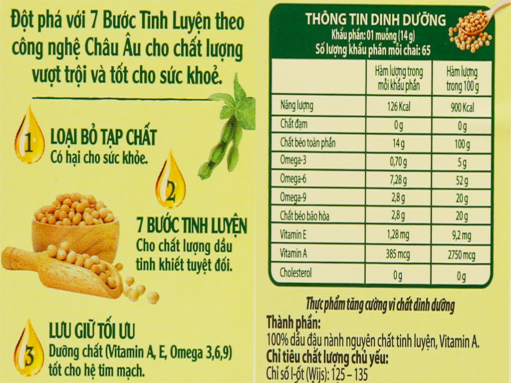 Dậu nành Tường An 5l