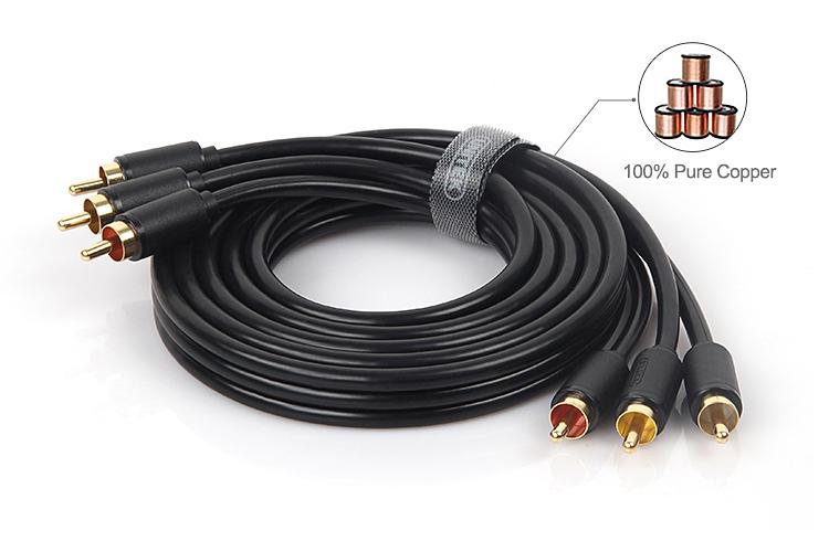CÁP LOA 3 SANG 3 UNITEK Y-C950