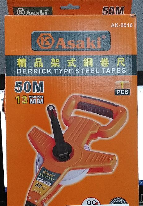 Thước cuộn thép Asaki AK-2516 C2-50m
