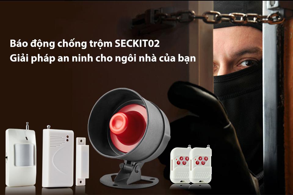 BỘ KIT CHỐNG TRỘM LOA BÁO ĐỘNG SECKIT02