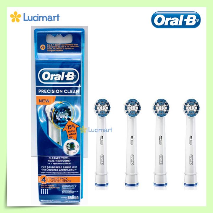 Bộ 2 đầu bàn chải điện Oral-B Precision Clean