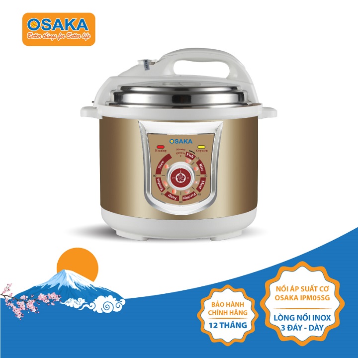 Nồi Áp Suất Osaka IPM-05SG (5 lít)