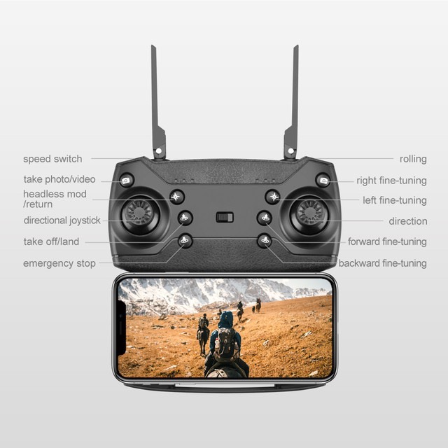 Flycam Visuo XS809S