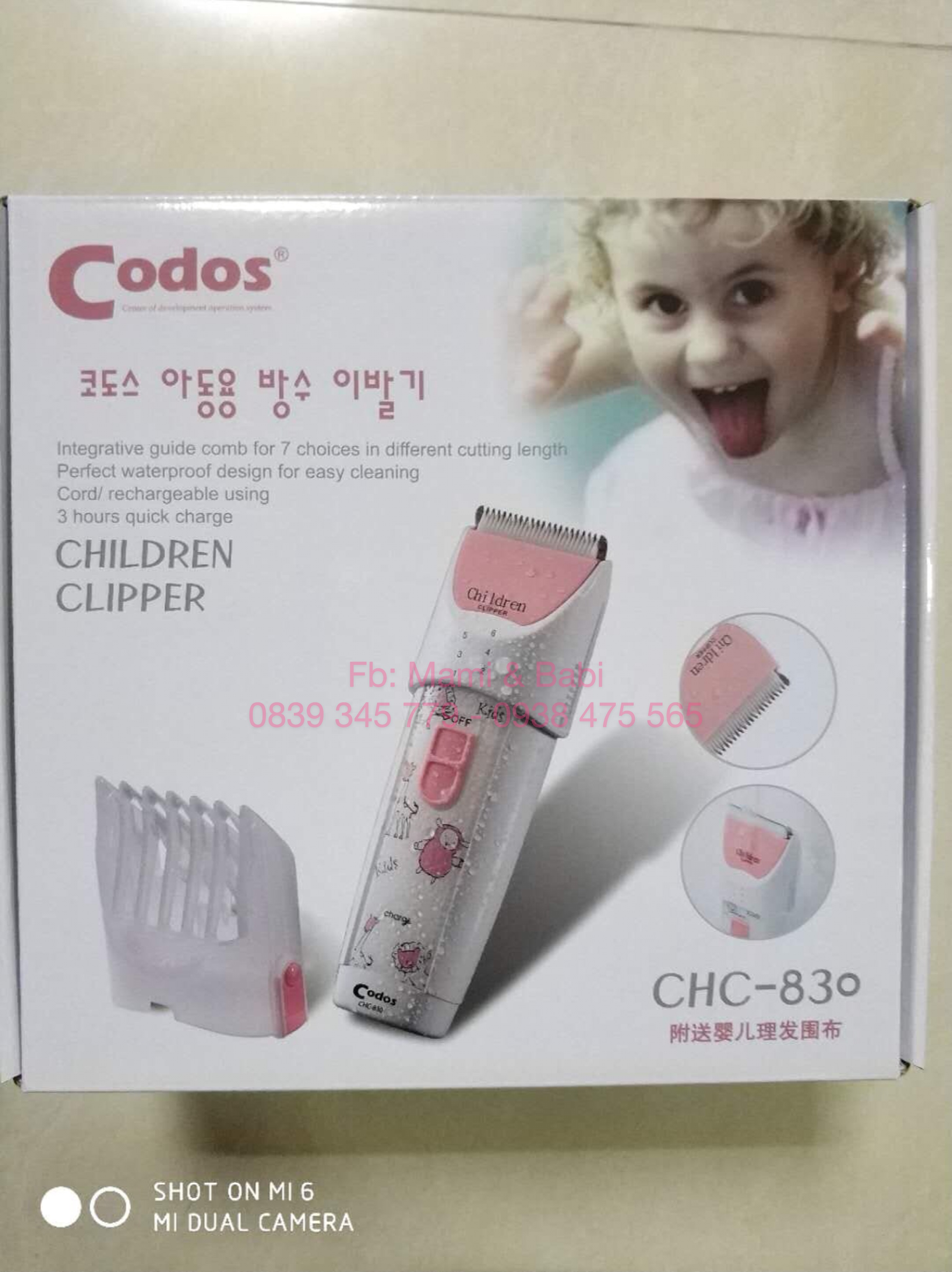 Tông Đơ Codos CHC-830