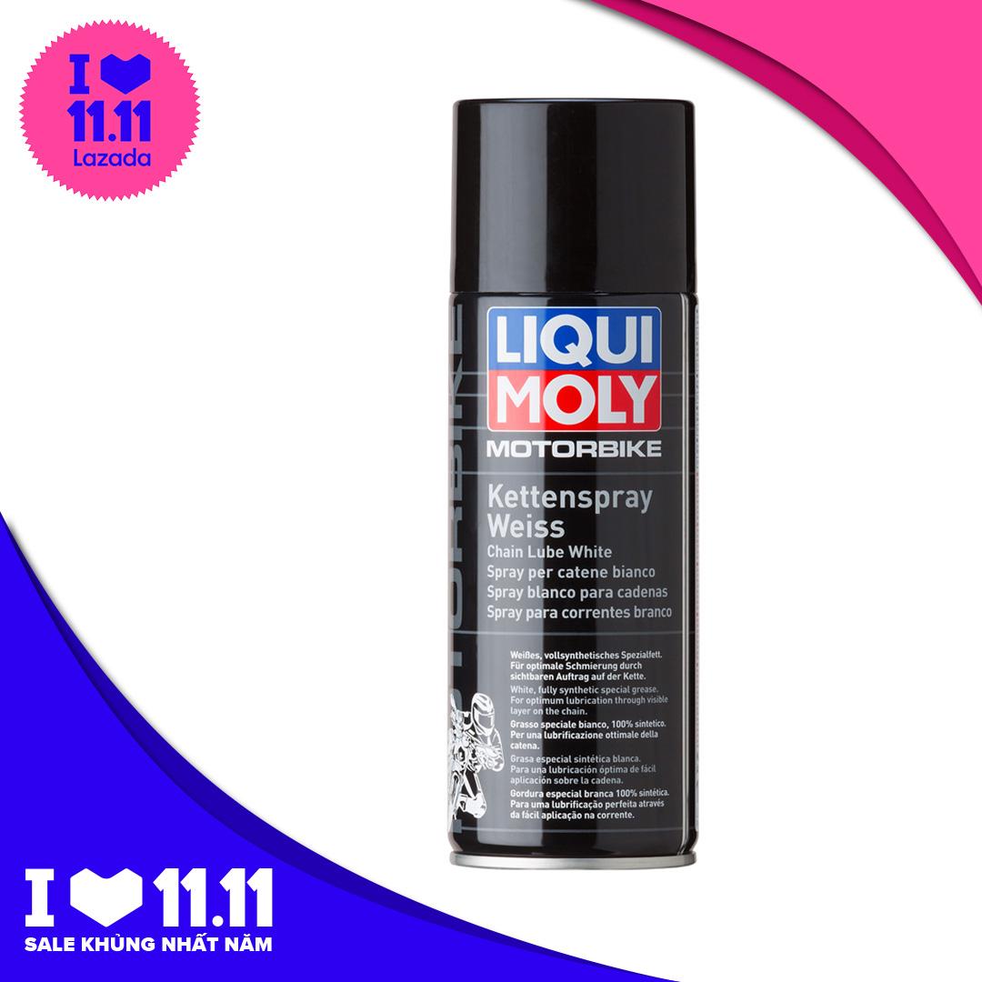 Chai Xịt Bôi Trơn Bảo Vệ Sên Liqui Moly Chain Lube White 1591 (400ml)