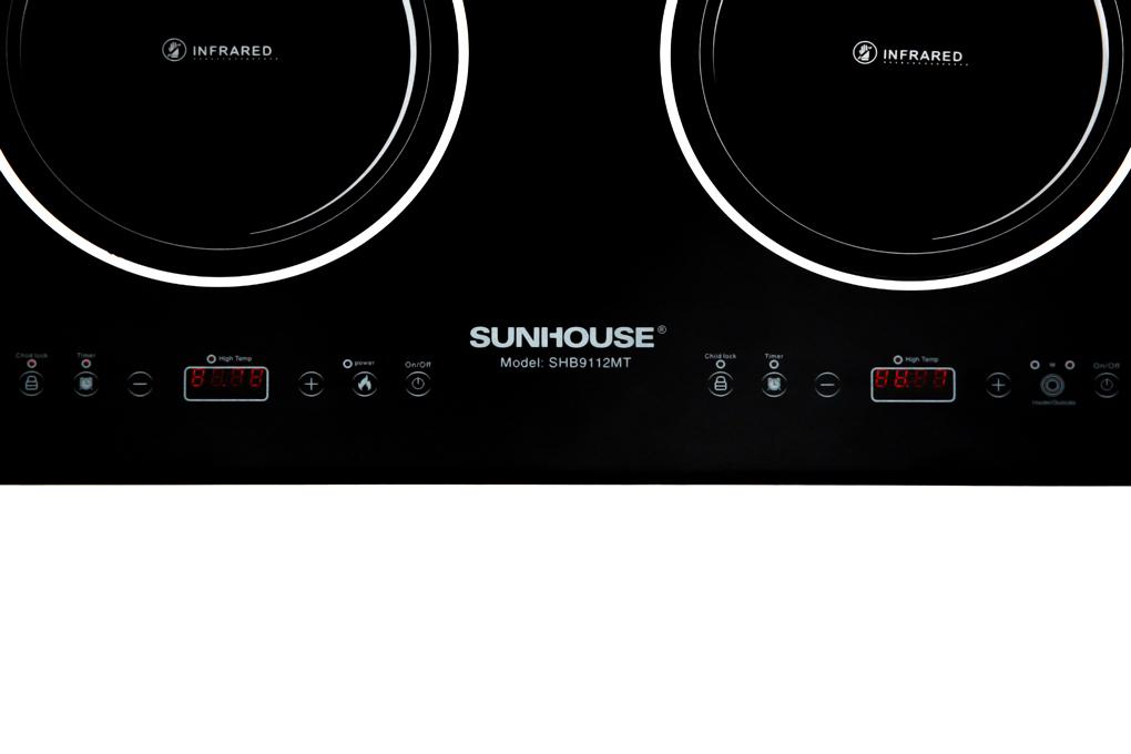 Bếp hồng ngoại đôi Sunhouse SHB9112MT