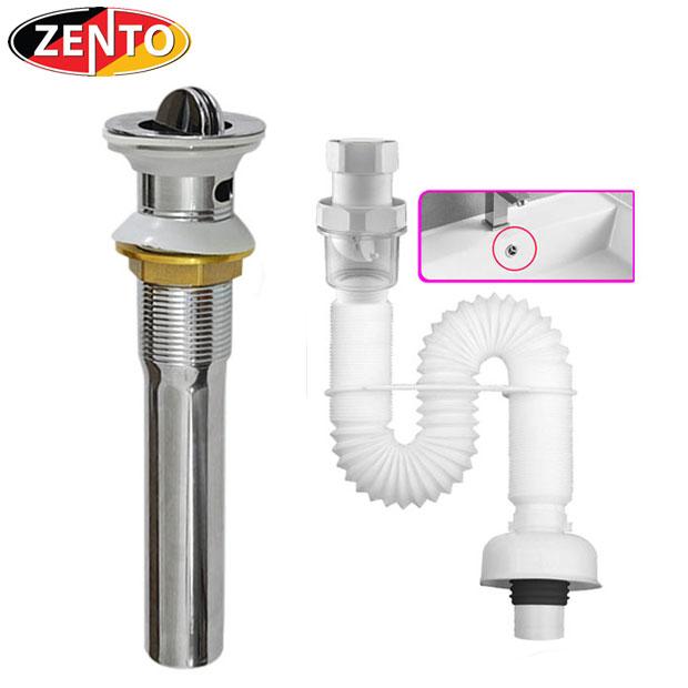 BỘ XI NHÔNG VÀ ỐNG XẢ MỀM ZENTO ZXP012-1