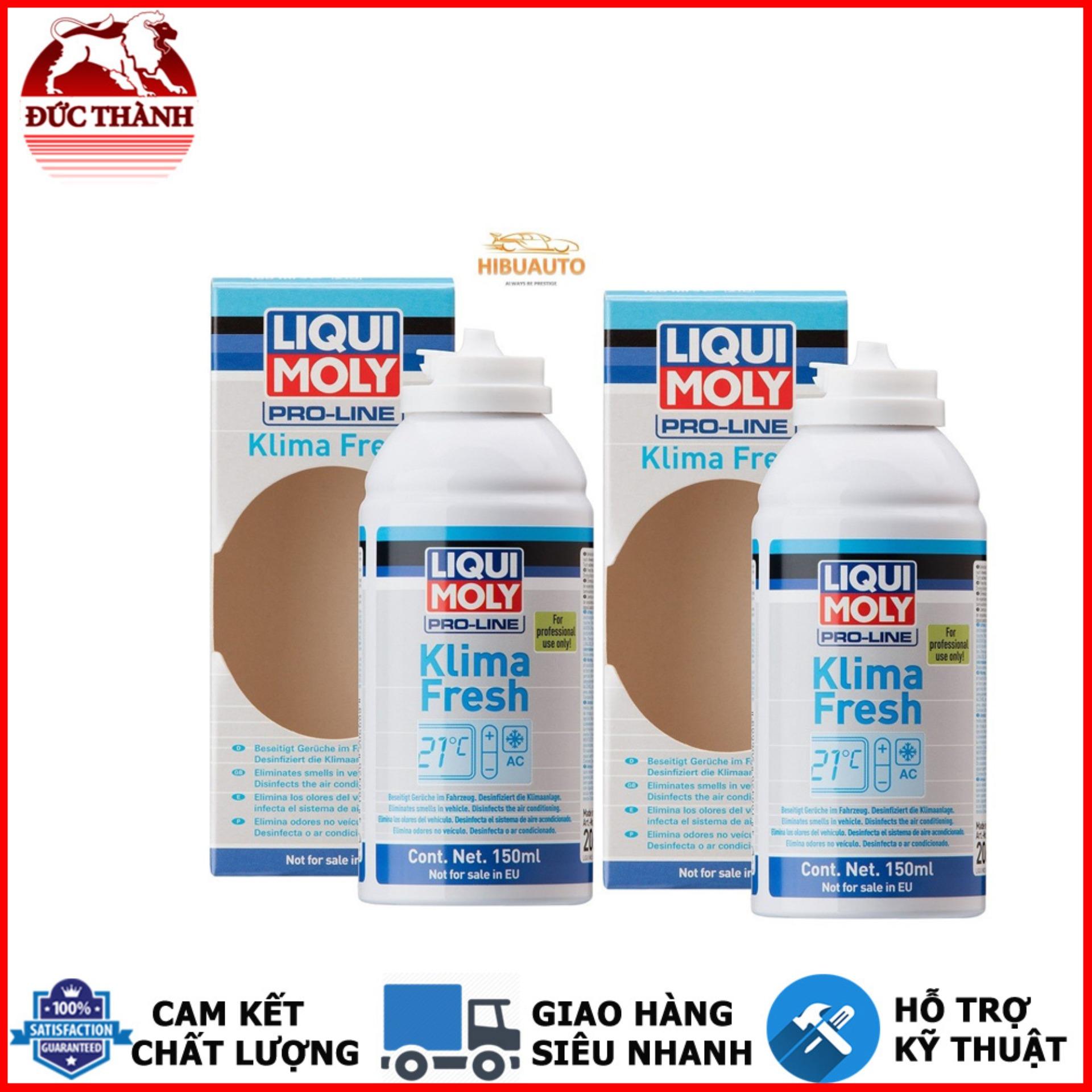 Khử Mùi Và Vệ Sinh Dàn Lạnh Liqui Moly 20600 Klima Fresh (150ml)