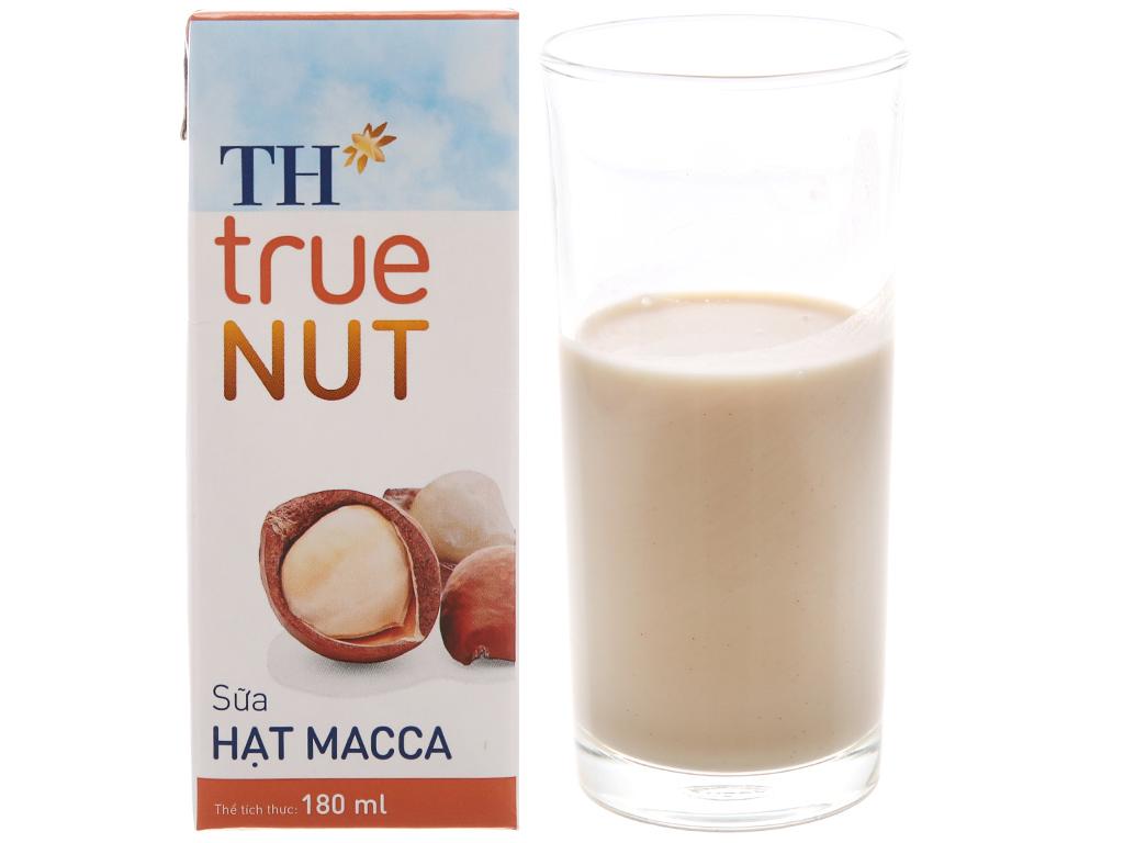 Sữa hạt Macca TH true 180ml thùng 48 hộp
