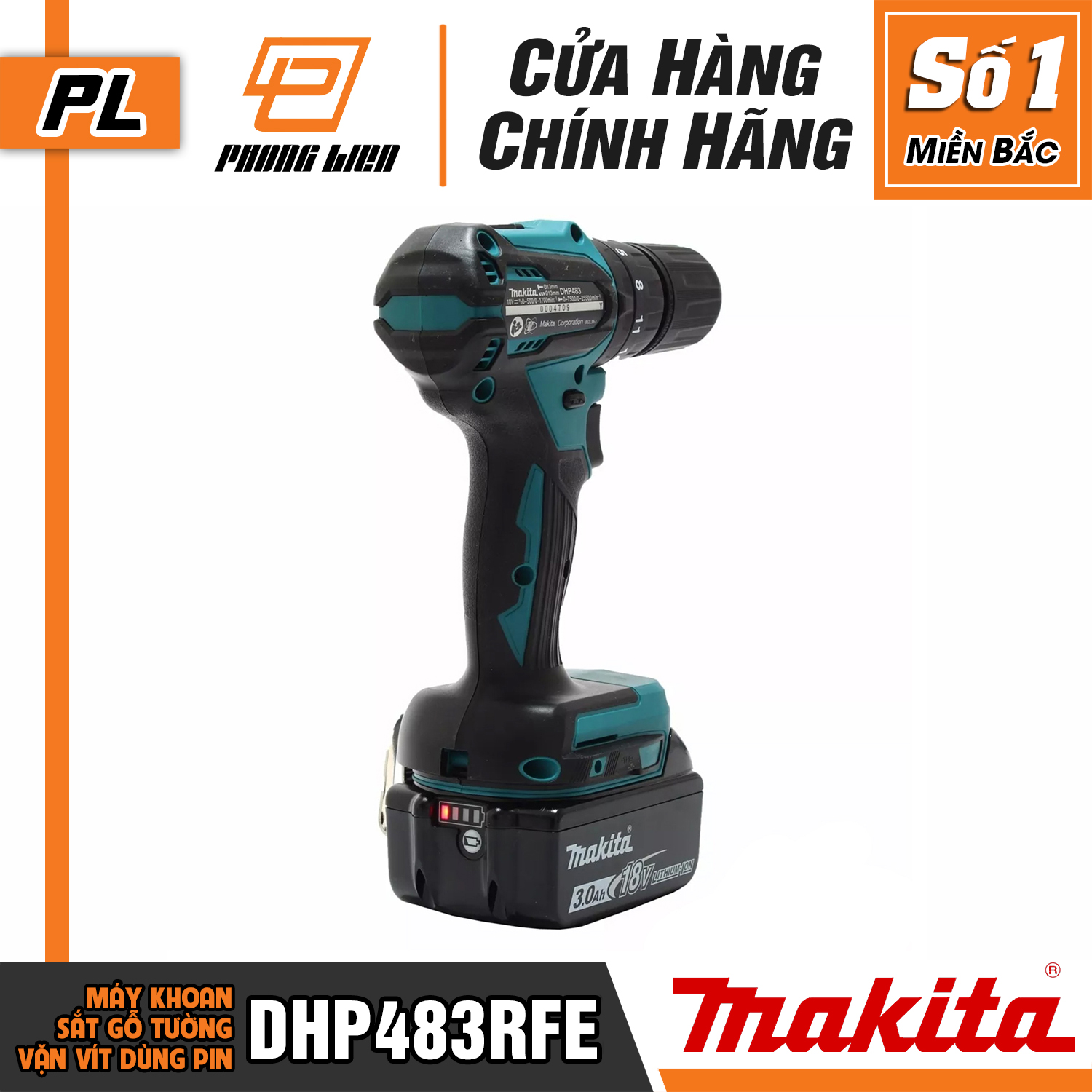 MÁY KHOAN MAKITA DHP483RFE