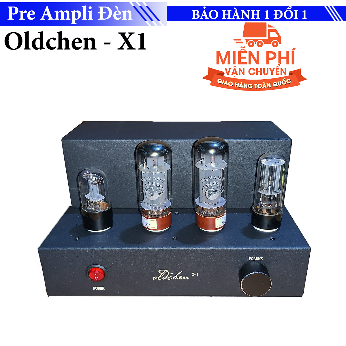 Ampli đèn Oldchen EL34 X-1