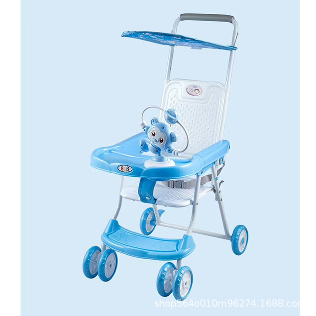 Xe đẩy đi dạo gấp gọn có đồ chơi BLB -7221